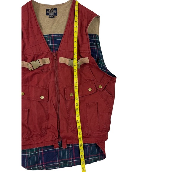 VTG Willis & Geiger Men Hooded Jacket & Vest Sz M Fishing Hunting - Picture 5 of 10